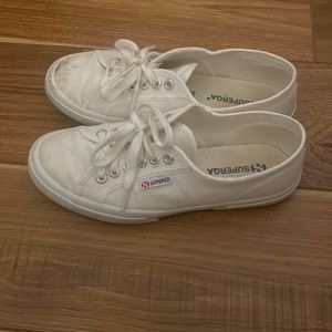 White sneakers